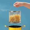 3L Deep Fryer Pot With Lid & Basket